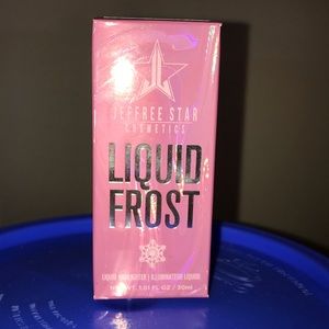 Jeffree Star frozen peach liquid frost highlighter
